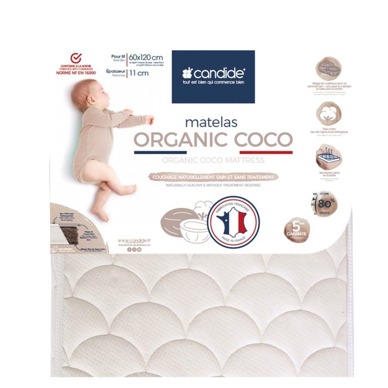 Le Matelas Bébé Coco Latex 60X120 Cm : Le Choix Idéal Pour Votre Enfant